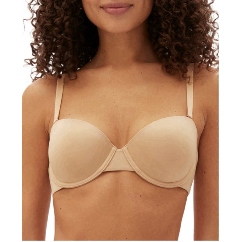 GAP GapBody Women's 32D Dark Beige Everyday Essentials Multi-Way Bra NWT